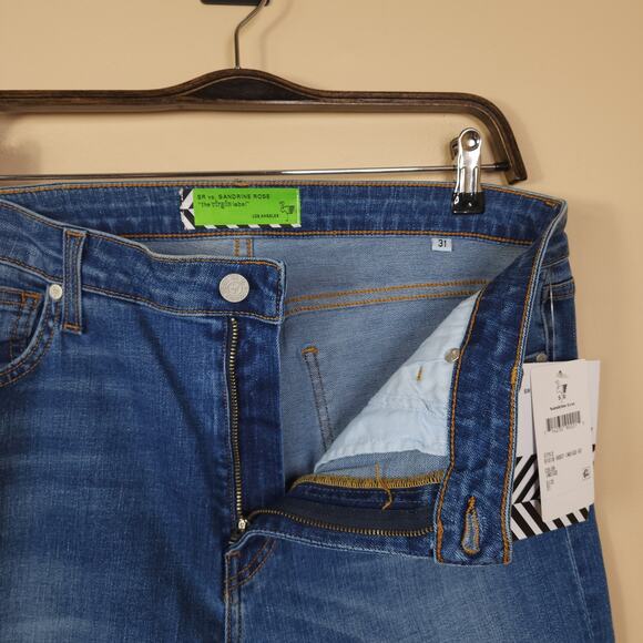 Sandrine Rose x Free People The Hyde Skinny Jean Size 31 - Picture 9 of 11